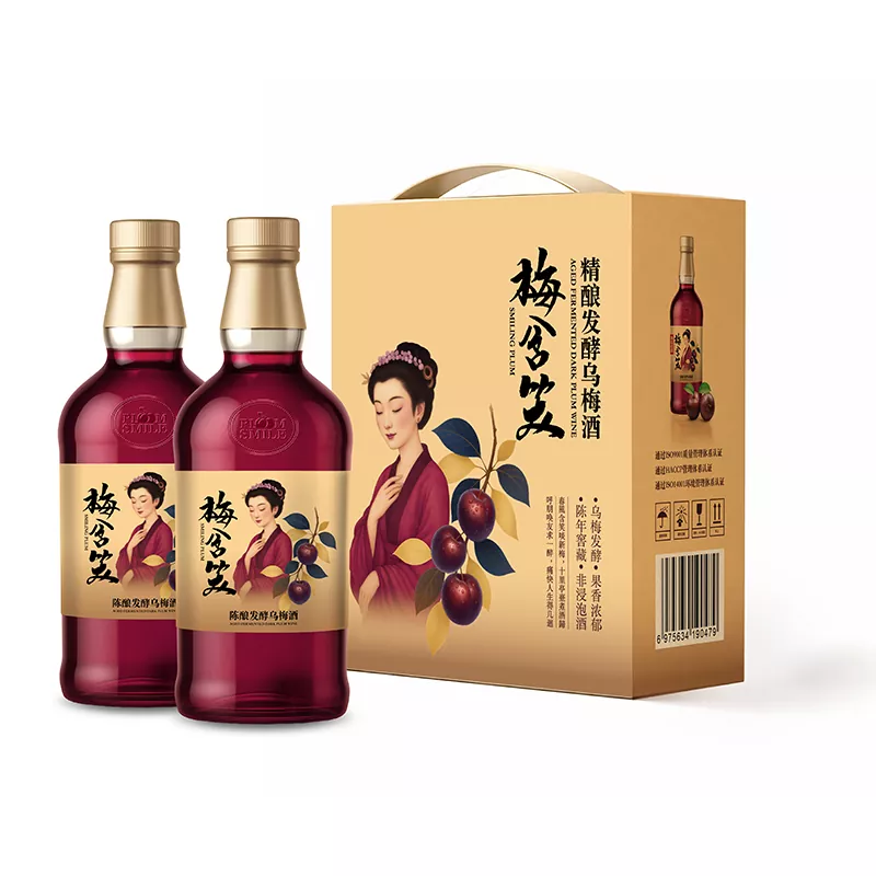 355ML Anggur Plum Gelap
