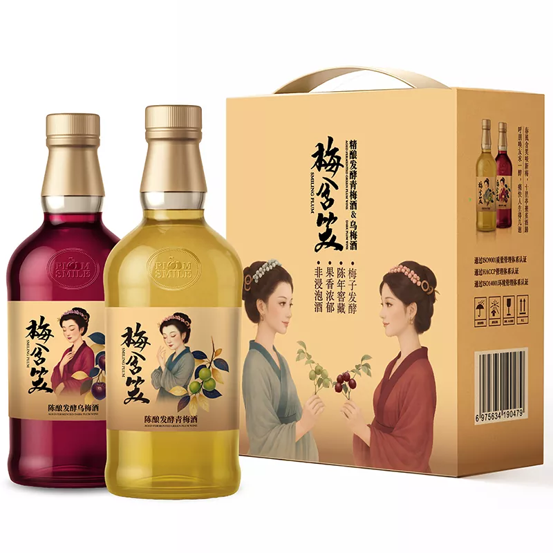 355ML Anggur Plum Gelap